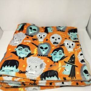 NWT Limited Edition Hallow Home Halloween Throw Blanket Monster Toss 60"x70" NEW